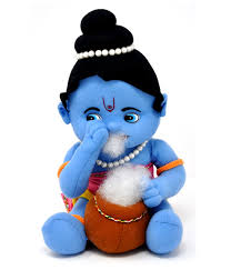 fun zoo toys makhan chor lord krishna hindu idol soft toy