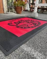 custom logo floor mats for businesses