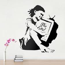 Wall Sticker Banksy The End