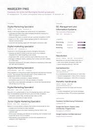 Performing ongoing keyword research including discovery and expansion of keyword. Digital Marketing Specialist Resume Examples Expert Tips Digital Marketing Resume Examples Marketing Resume
