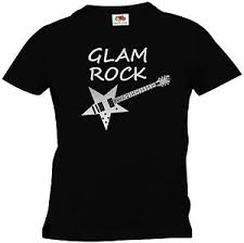 Image result for Glam Rock T shirt images