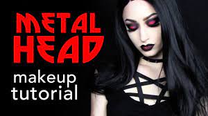 metalhead makeup tutorial you
