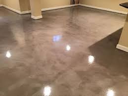 Polished Concrete Basement Floor
