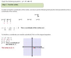 Graphing Quadratic Equations