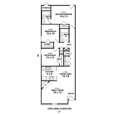 House Plan 81 13857 Long And Narrow By