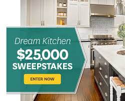 25 000 Dream Kitchen Sweepstakes