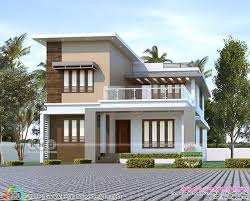 1780 Sq Ft 3 Bedroom Flat Roof House