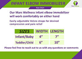 Premium Pediatric Child Elbow Immobilizer Stabilizer Splint