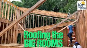 framing a big roof with i joist rafters