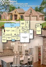 Plan 51752hz French Country House Plan