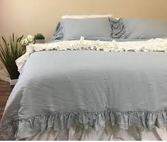 Duck Egg Blue Duvet Cover With Country