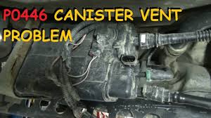 The truck occasionally starts running bad with the evap canister vent solenoid valve open and the evap canister purge solenoid valve commanded to 100 percent, vacuum should not. Evap Vent Solenoid Code P0446 Youtube