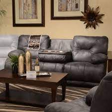 Voyager Slate Reclining Sofa By