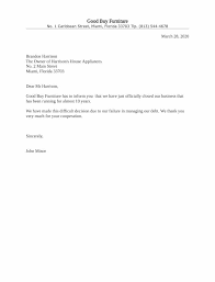 announcement letter for business events