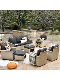 Ovios Patio Furniture Set 7 Pieces