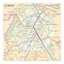 the new paris metro map