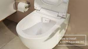 how to install a vitra aquacare wc