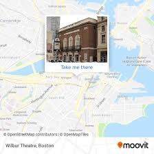 how to get to wilbur theatre in boston