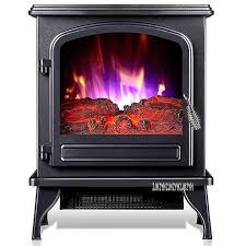 Independent Vertical Electric Fireplace