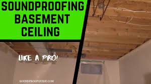 basement ceiling soundproofing 4 diy
