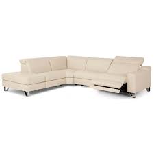 Tabor Leather Power Reclining Sectional