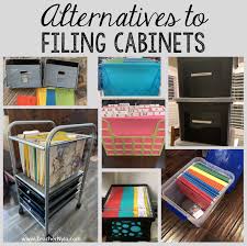 9 alternatives to filing cabinets