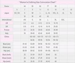 Mexico Size Conversion Chart Clothing Awesome En