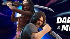 Well, daryl dixon and michonne of the walking dead fame are almost certainly the individuals due to cross over shortly as they, too, were teased last week. Fortnite X Walking Dead Is Yet Another Crossover And It Arrives Next Week Slashgear