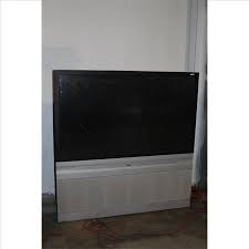 rca 60 rear projection tv property room