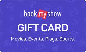 Buy Gift Cards Online - Physical & E Gift Cards - BookMyShow