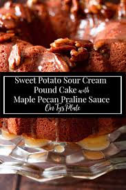 ty s sweet potato sour cream pound cake