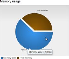 Share The Knowledge Showing Memory Status Using Dojo Pie Chart
