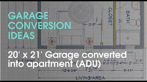 420 sq ft garage conversion design