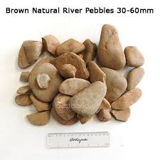 Brown Natural River Pebbles