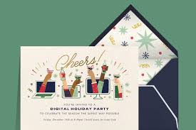 Great company, a stellar holiday meal , familiar tunes , and a whole lot of cheer. Virtual Christmas Party Ideas For 2020 Paperless Post