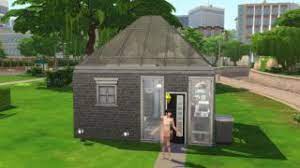 building a micro house in the sims 4