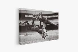 Vintage Nfl Football Wall Art Canvas Or