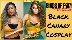 birds of prey black canary cosplay diy