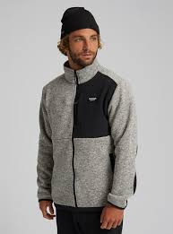 Men's Burton Hayrider Sweater Full-Zip Fleece