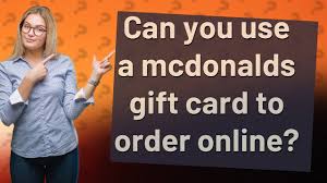 mcdonalds gift card to order