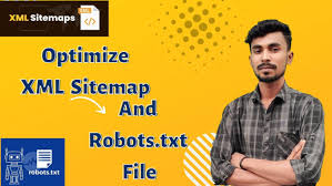 xml sitemap and robot txt optimization