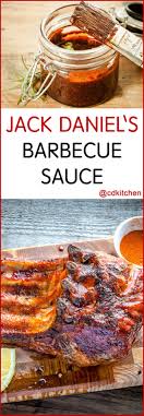jack daniel s barbecue sauce recipe