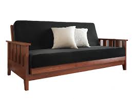 Canby Wallhugger Futon Frame Cherry