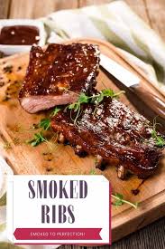 masterbuilt smoker recipes smoked ribs