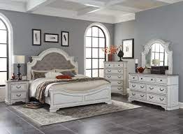 Are there any white bedroom sets on wayfair? Antique White Oak King Bedroom Set My Furniture Place