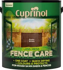 Cuprinol Less Mess Fence Care 6l Rustic