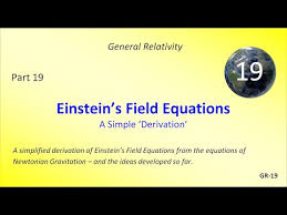 Field Equations A Simple Derivation