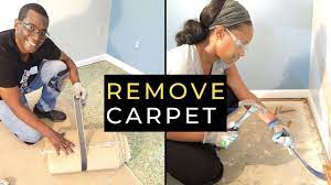5 tips to remove old carpet yourself
