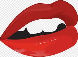 lip mouth drawing cartoon red lips