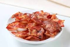 Where do you store fully cooked bacon?